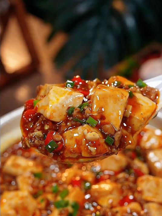 这样做的麻婆豆腐才正宗鲜香滑嫩入味好吃太香了