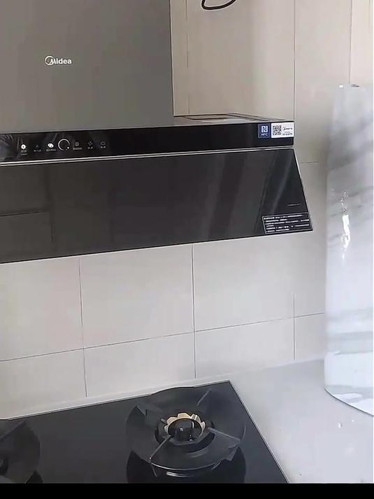 美的 高温蒸汽洗油烟机