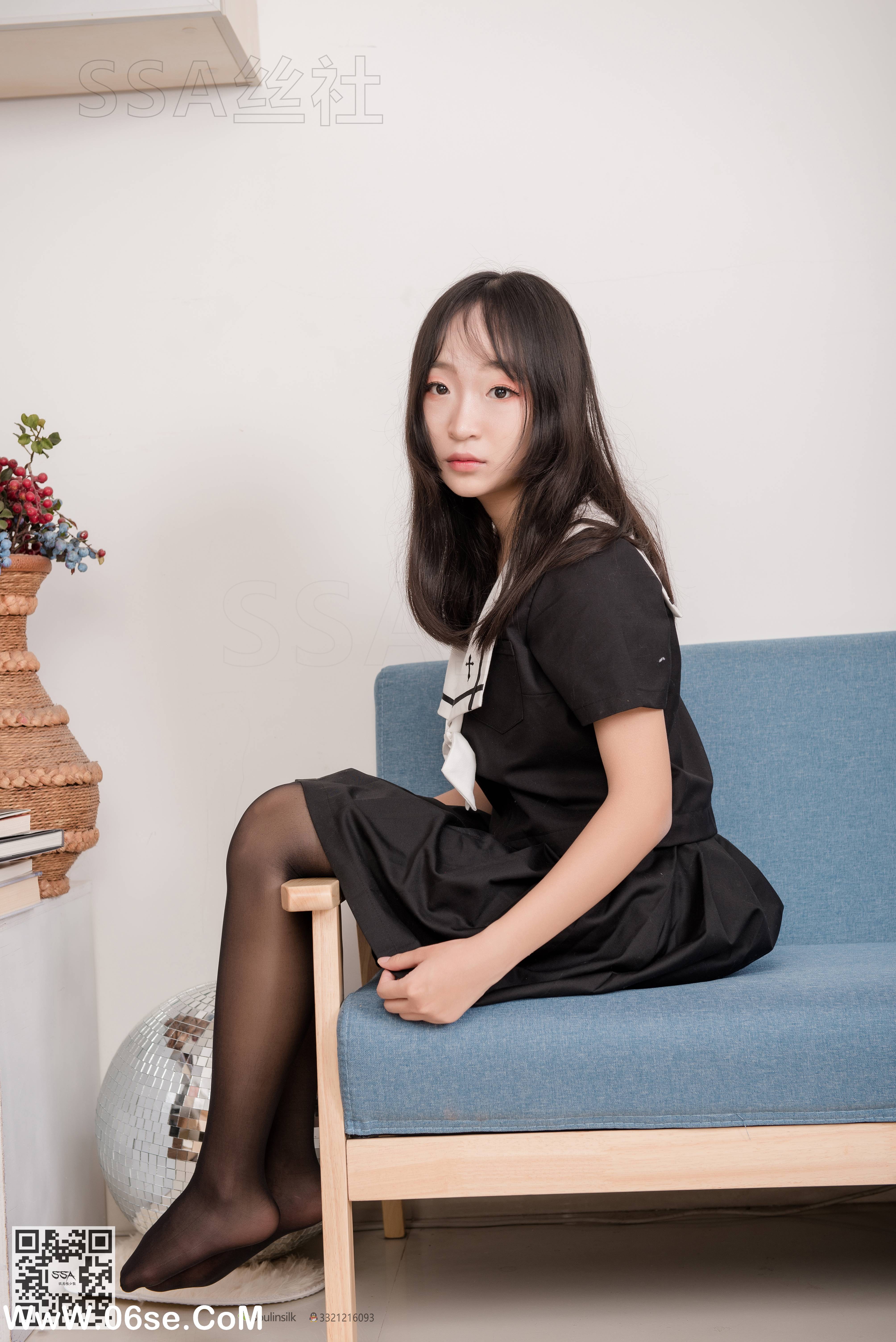 图片[49]-[SSA丝社] NO.135 甘子 16的芳华少女长筒黑丝[116P1.61G]-六色网