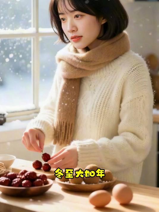 红枣桂圆煮鸡蛋,补气养血暖子宫,女生冬至要多吃