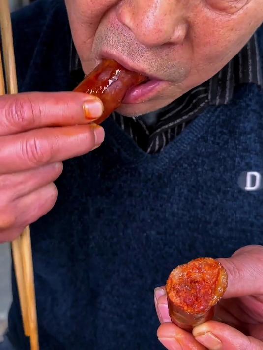 加热即吃!四川烟熏腊肠,懒人必备美食