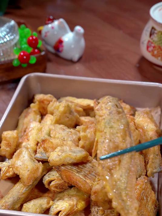 脆炸小海鲜做法酥脆可口