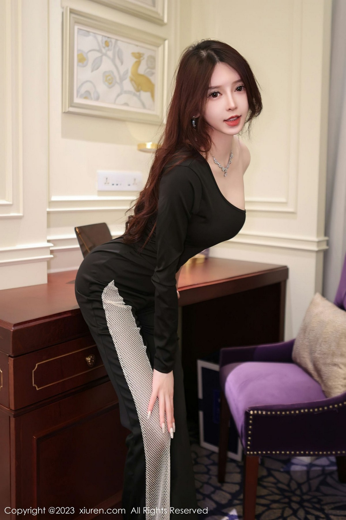 图片[23]-【XiuRen秀人網】2023.03.15 Vol.6417 玉兔miki【95P】整版無水印寫真【95P】-六色网