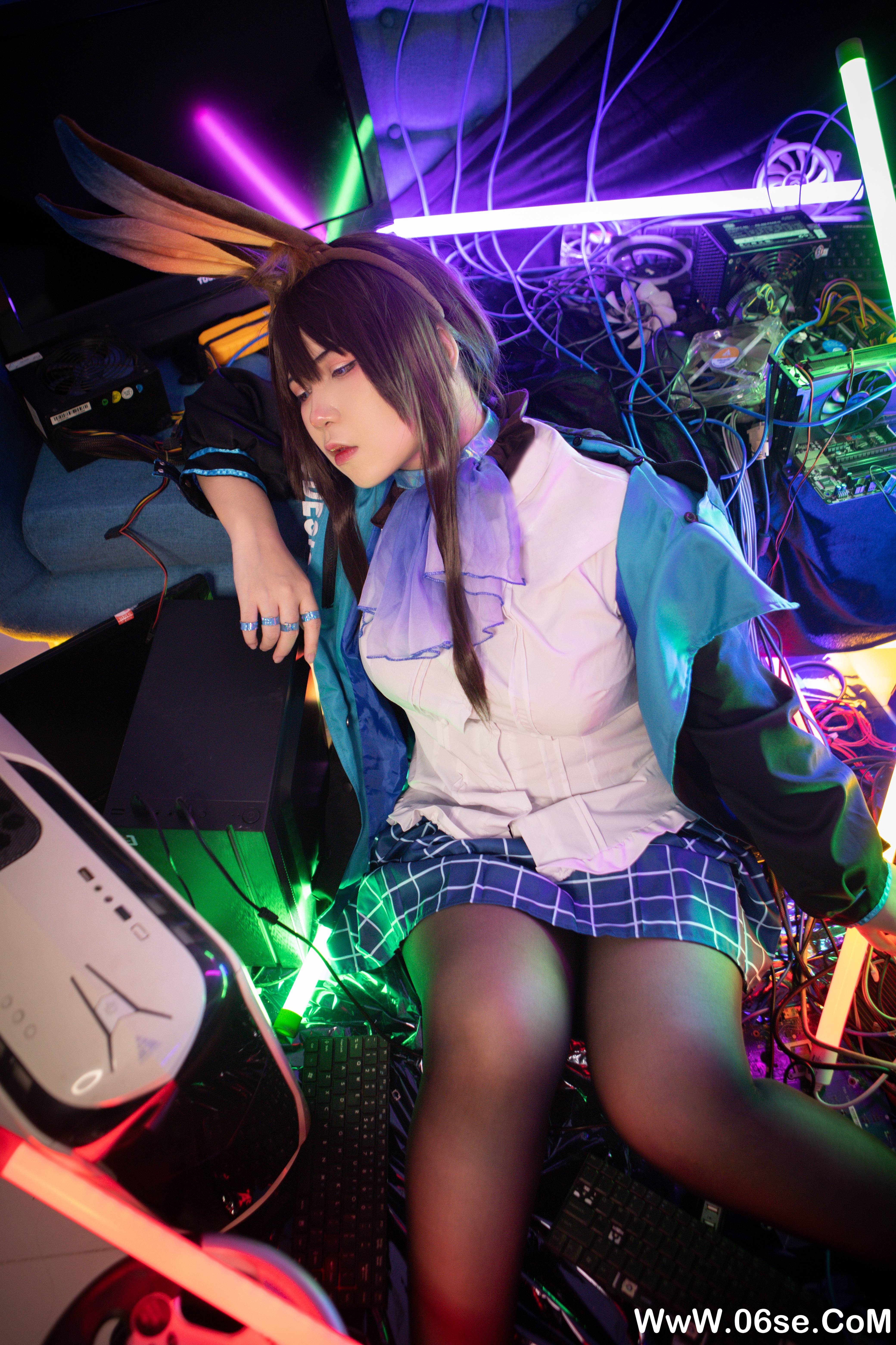 图片[3]-Uy Uy NO.017 – Amiya (Arknights) [129P1.03G]-六色网