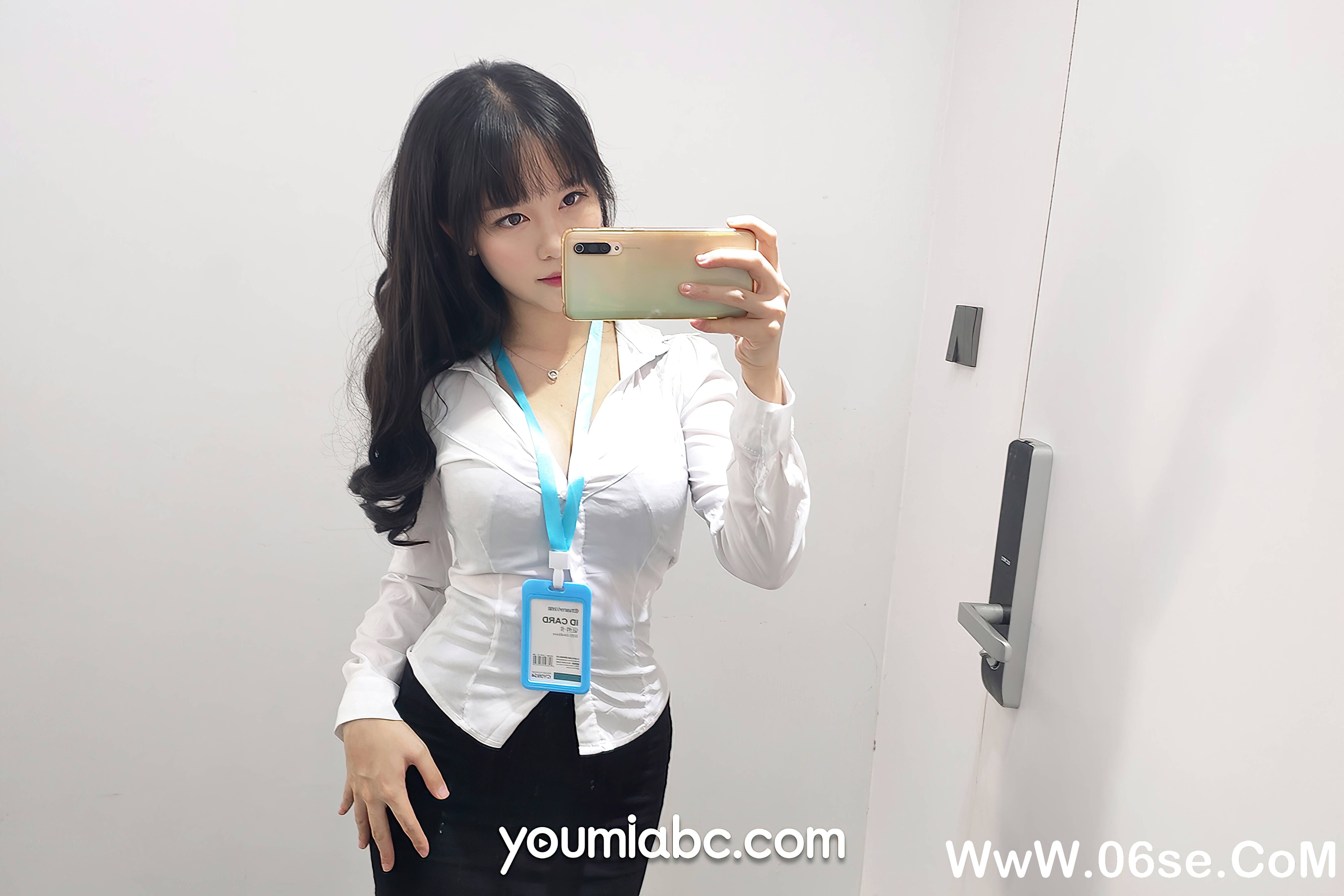 图片[8]-[YouMi尤蜜] 2020.12.13 OL午间自拍 抖娘利世[30+1P561M]-六色网