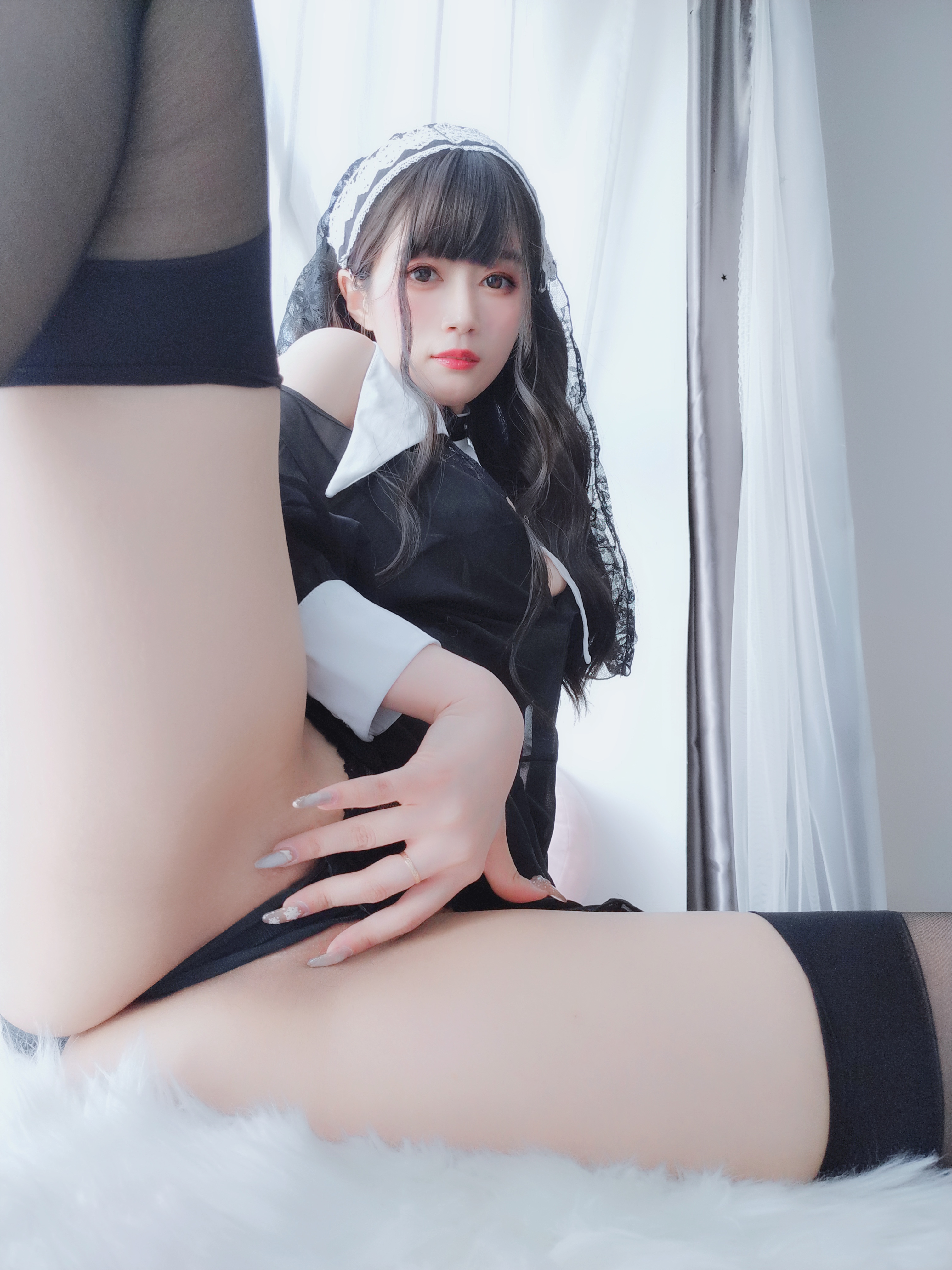 图片[28]-Coser小姐姐白银 NO.044 – 蕾丝修女[86P+7V838M]-六色网