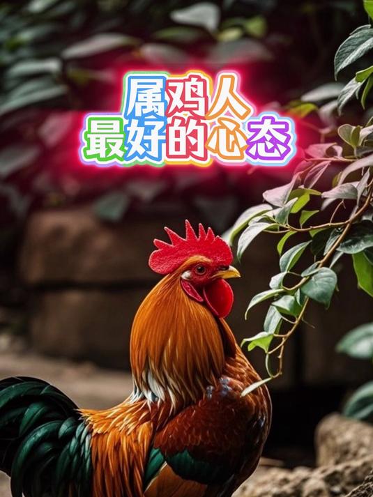 属鸡人。最好的心态