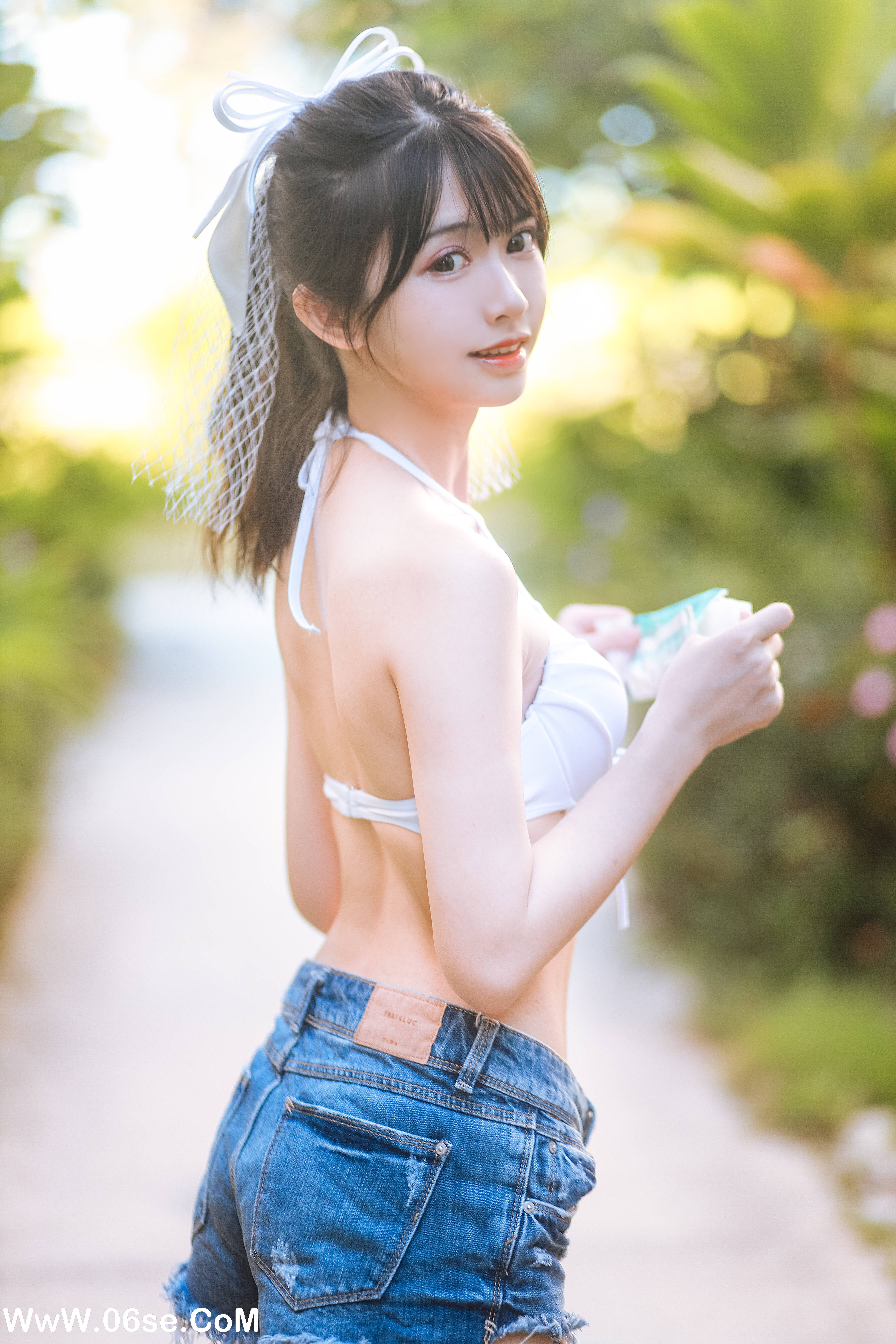 图片[4]-Coser鳗鱼霏儿 NO.043 – 海边 [23P370M]-六色网