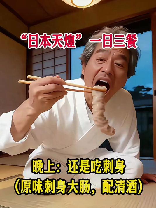 日本天煌的一日三餐