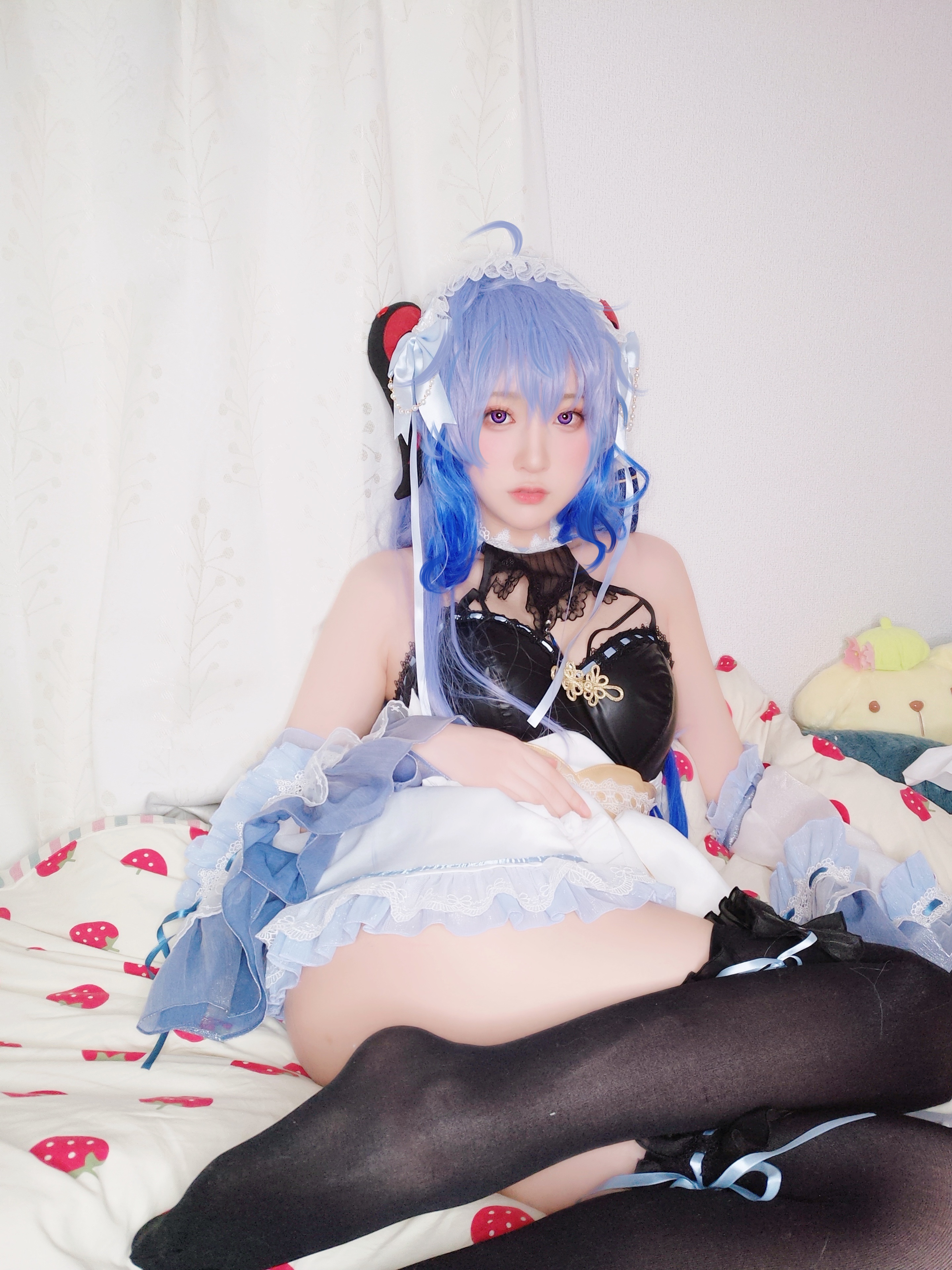 图片[23]-Yuki亭 NO.001 — 甘雨メイド [34P50M]-六色网
