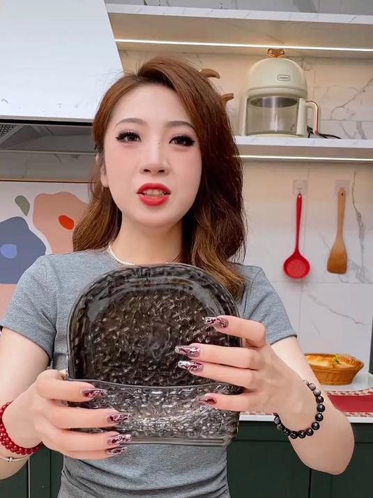家中吐骨头盘碟,餐桌上垃圾盘,创意的水果零食垃圾小盘子