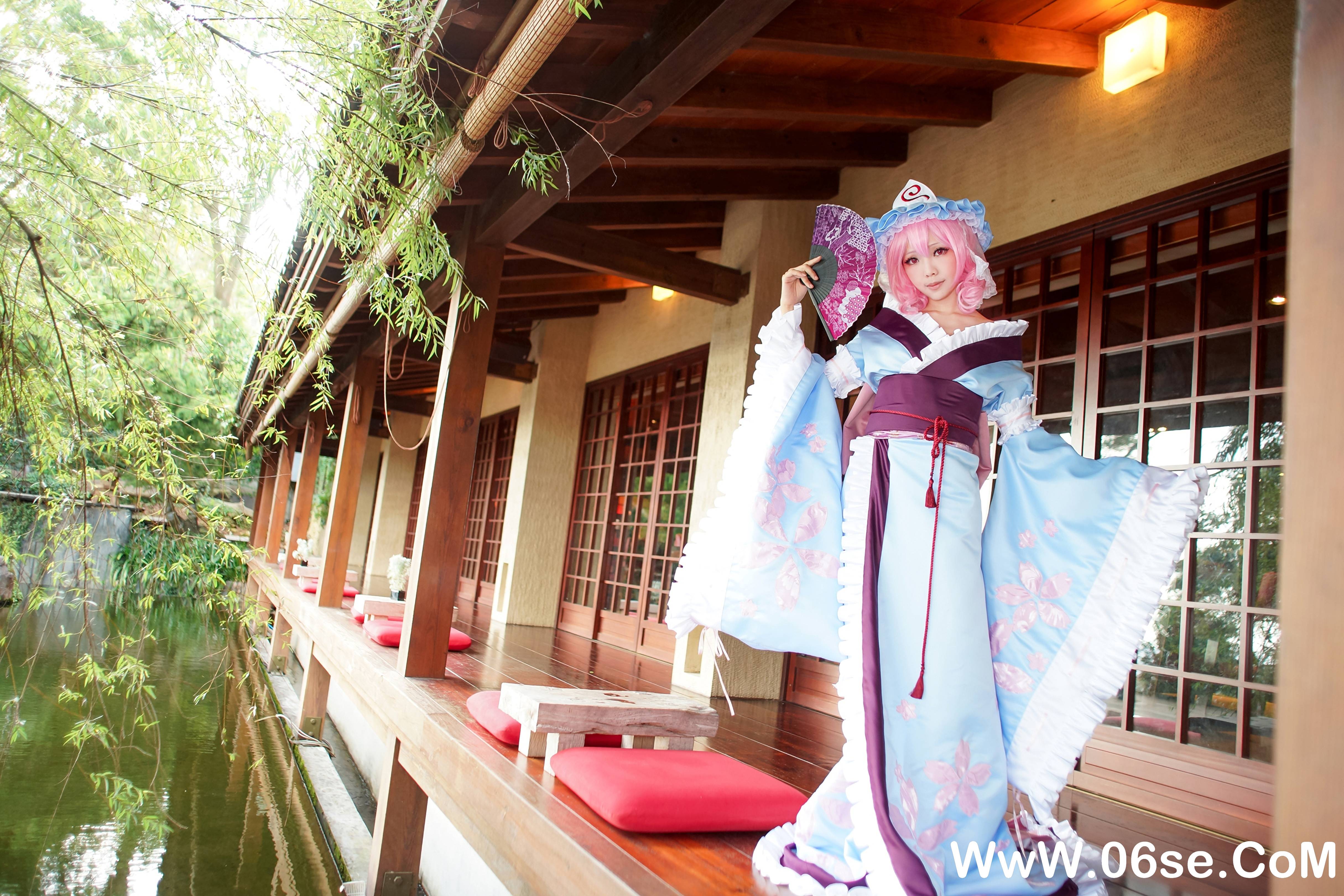 图片[21]-Ely_eee(ElyEE子) NO.058 — 西行寺幽々子[89P215M]-六色网