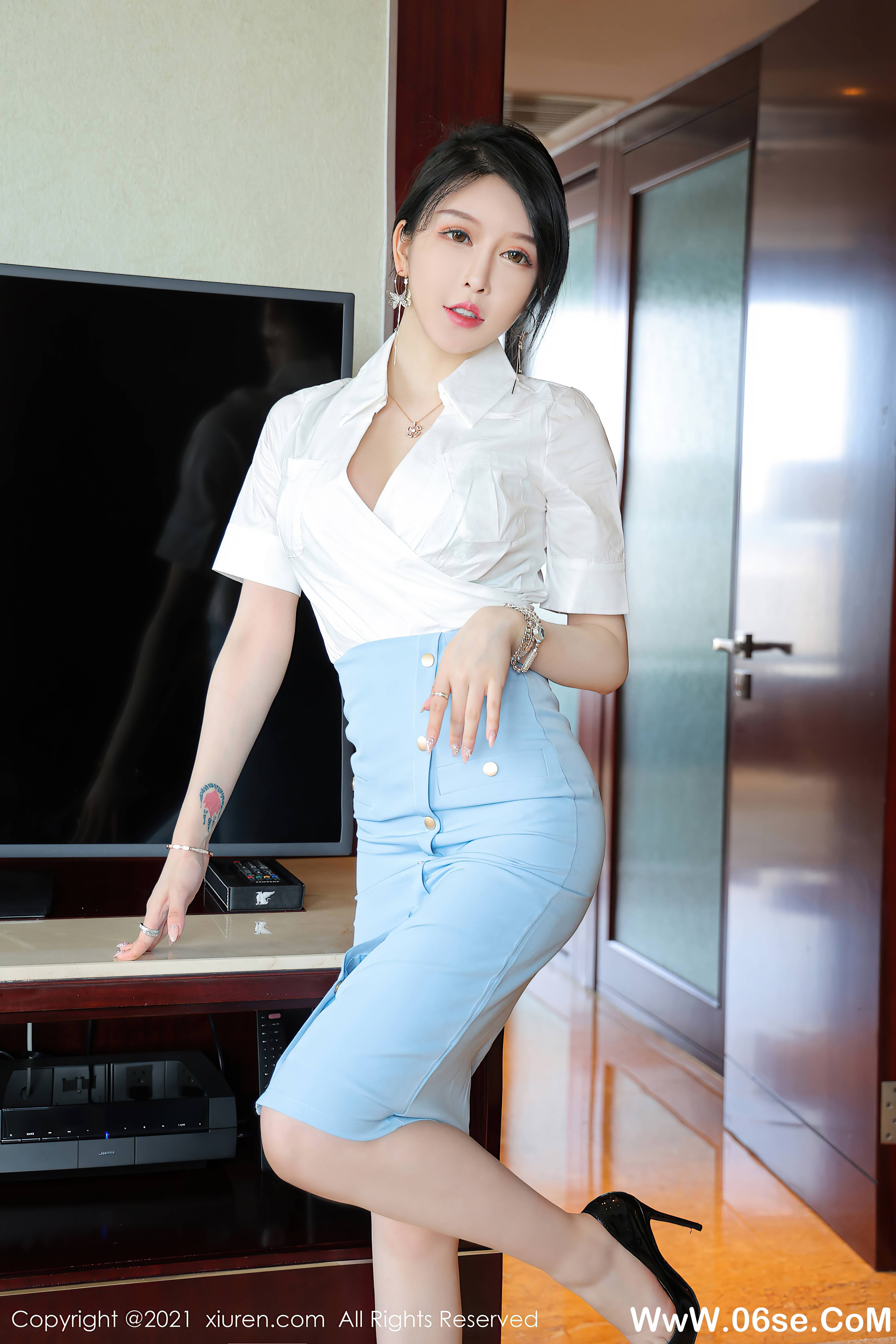 图片[3]-[XIUREN秀人网] 2021.08.18 NO.3812 玉兔miki[54+1P534M]-六色网