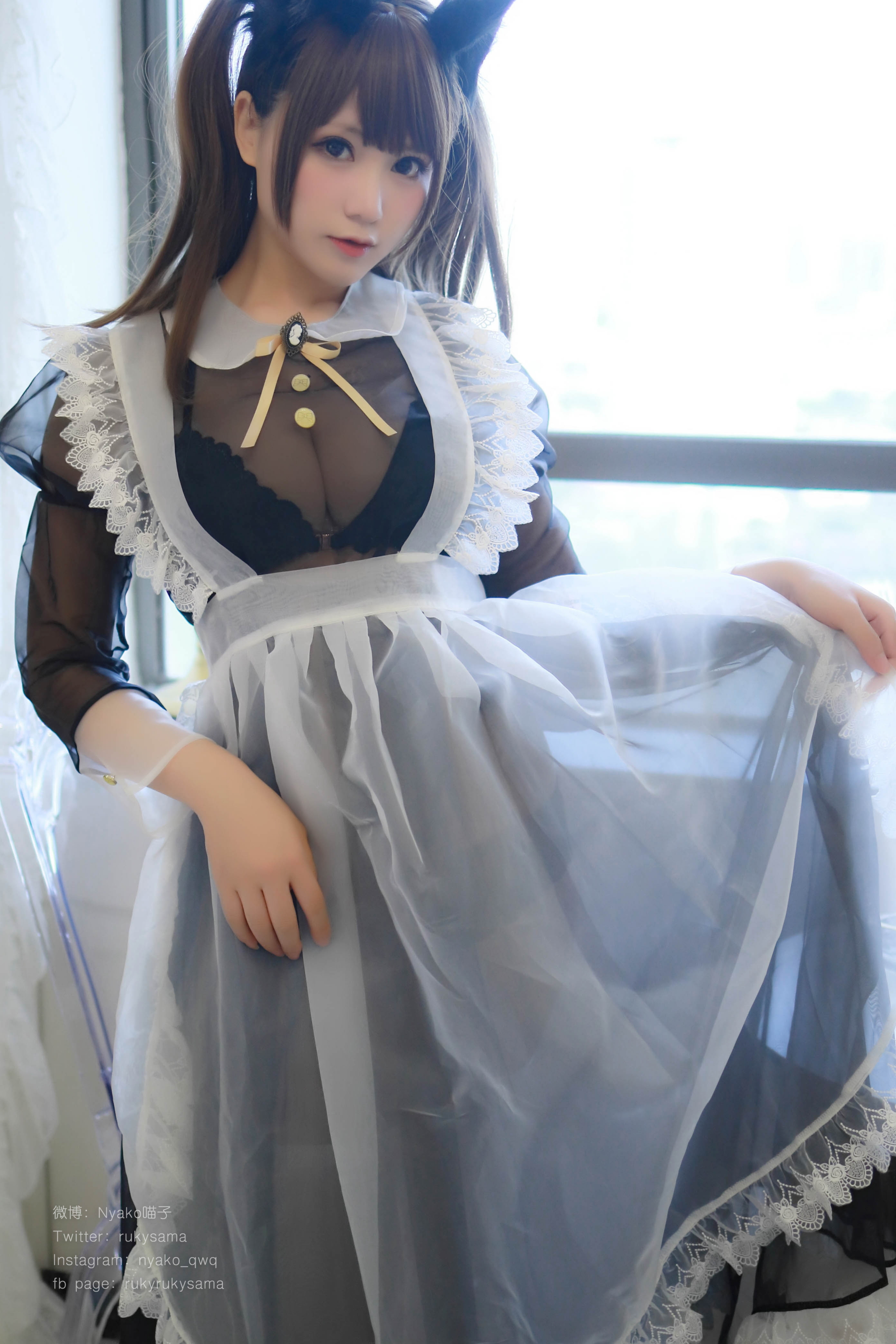 图片[16]-Nyako喵子 NO.012 – 透明女仆[50P129M]-六色网