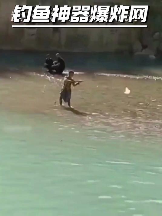 海边实拍!爆炸网捕鱼全过程,这收获太爽了!