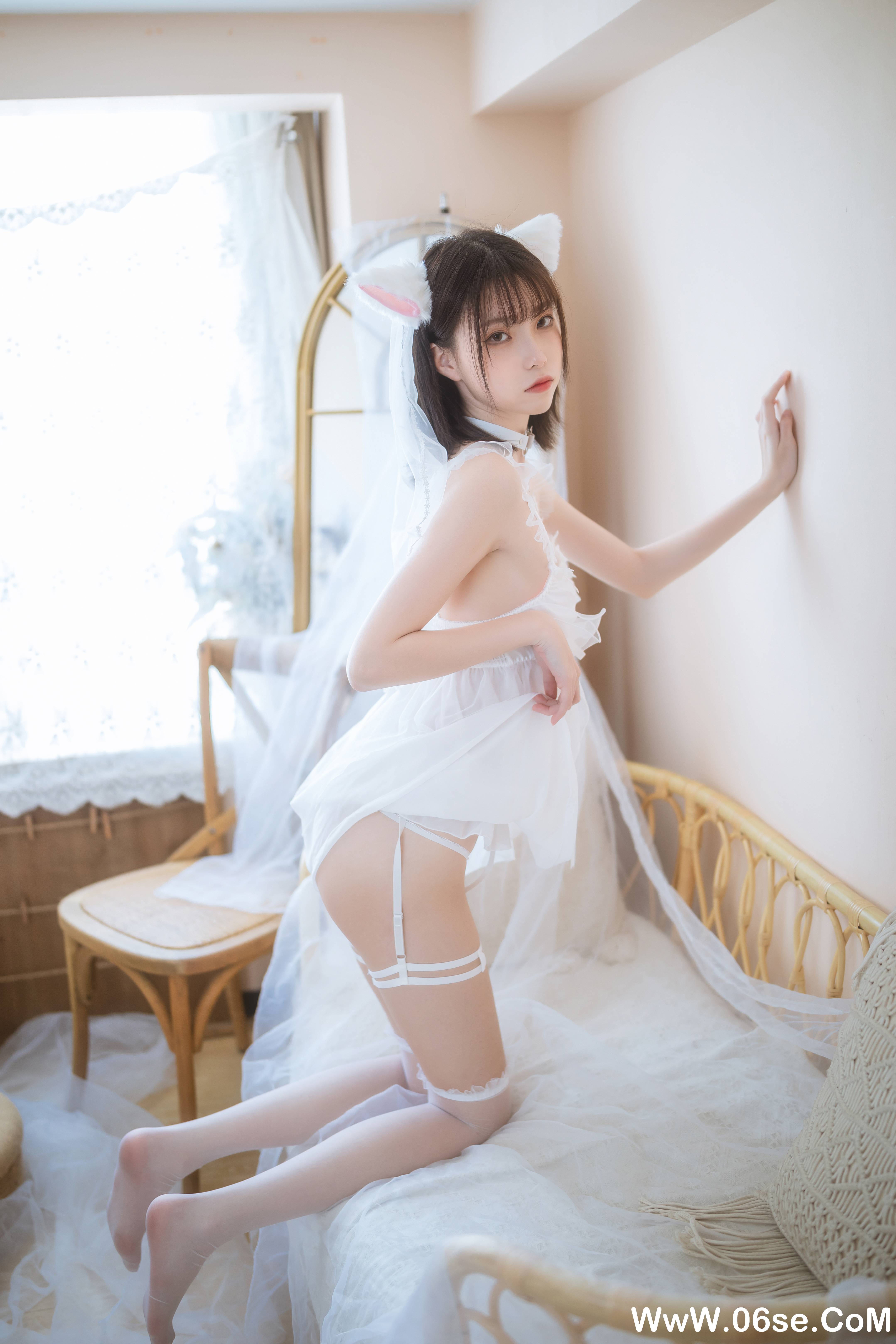 图片[31]-许岚 NO.003 — 少女白色裙[41P627M]-六色网