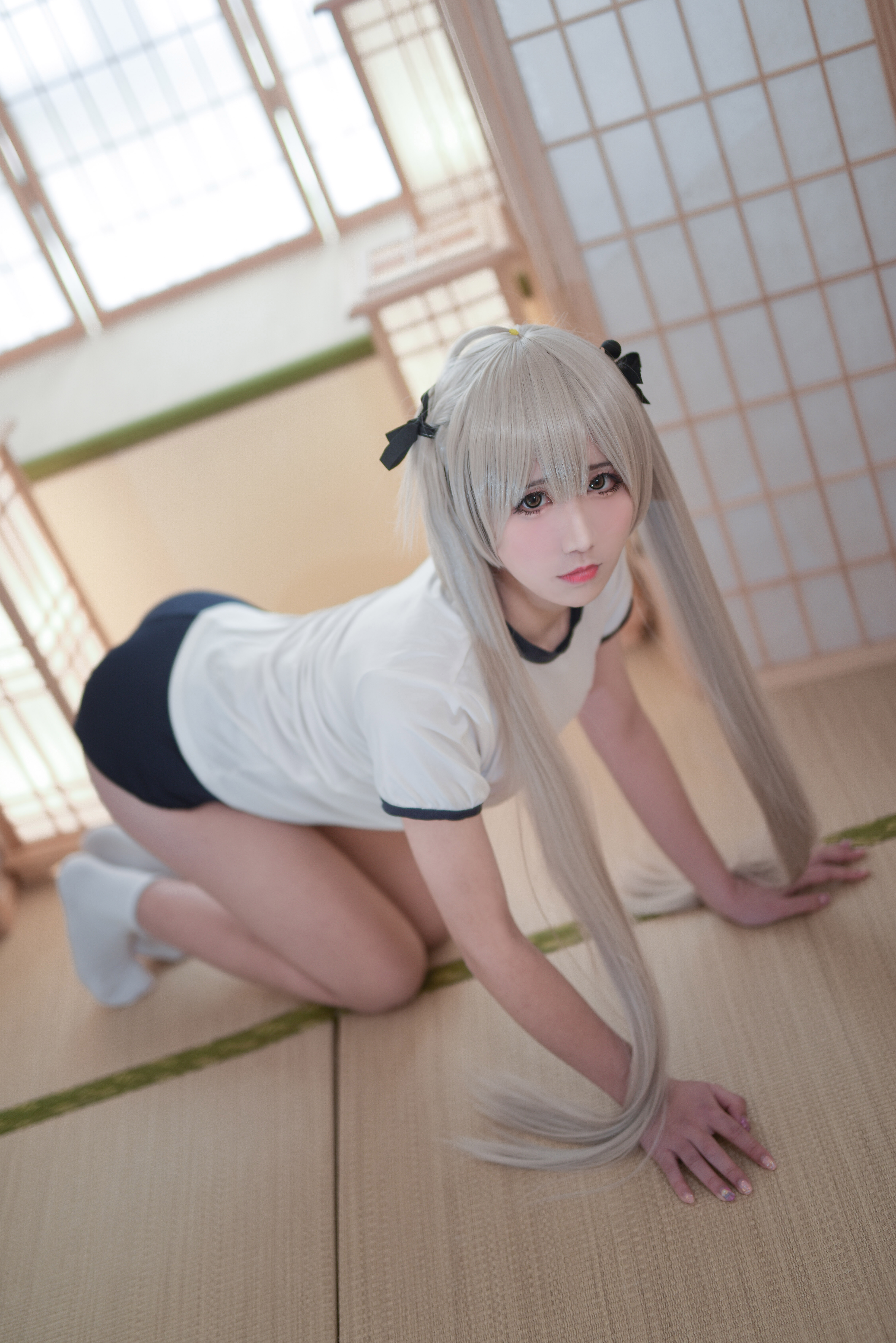 图片[2]-九曲Jean NO.026 – 穹妹体操服[30P235M]-六色网