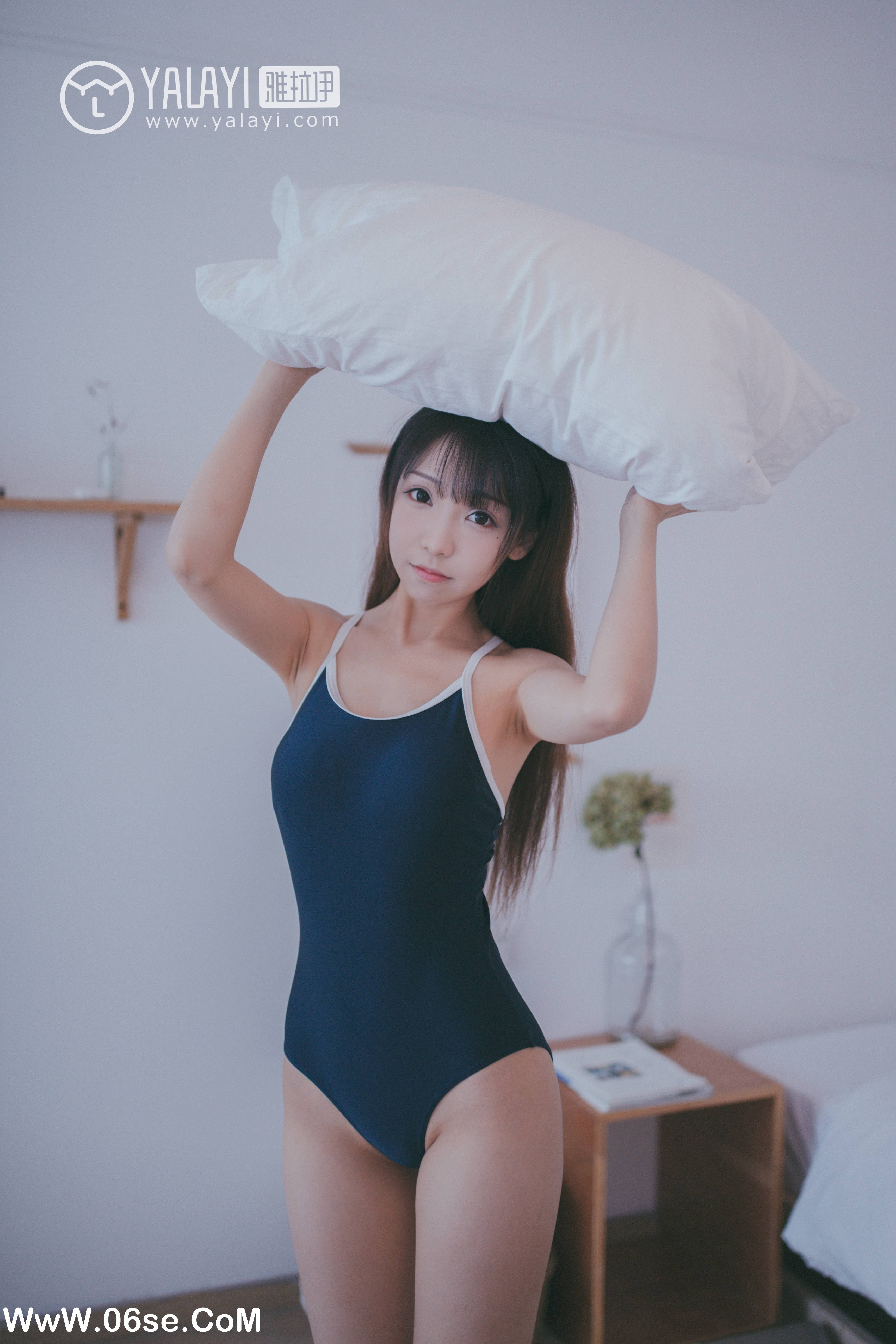 图片[48]-[YALAYI雅拉伊] NO.068 蓝帘幽梦 水花儿-六色网