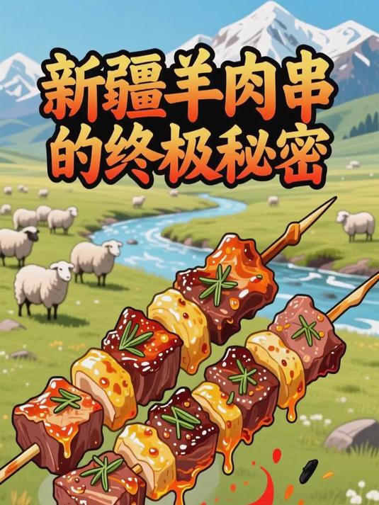 正宗的新疆羊肉串到底有什么不同