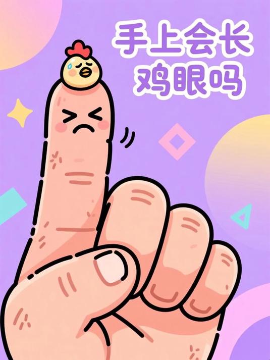 手上会长鸡眼吗 #健康扬帆季#