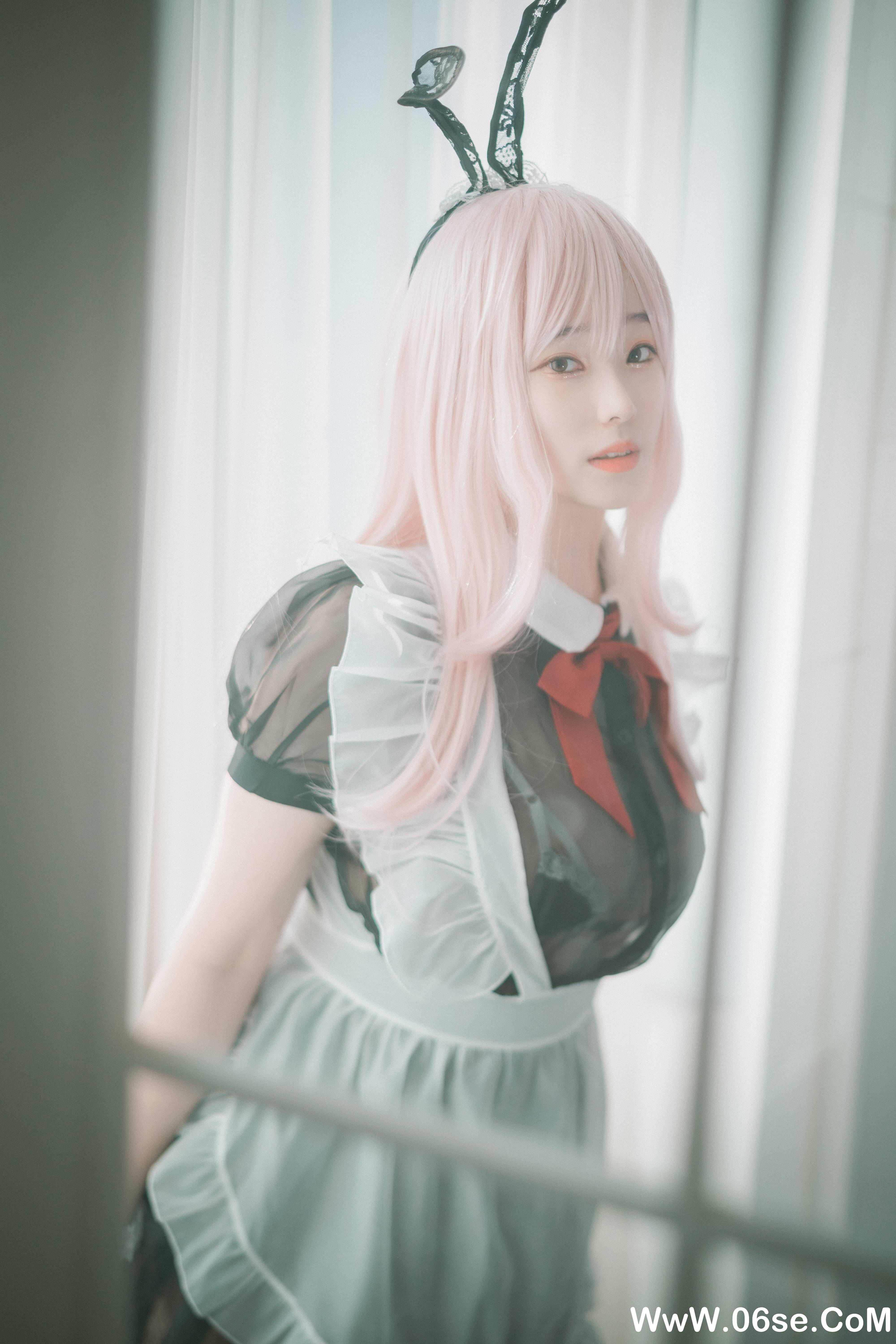 图片[25]-DJAWA — NO.122 Sheer Bunny Maid [51P450M]-六色网