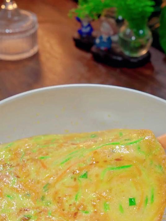 金针菇鸡蛋饼的家常做法营养好吃