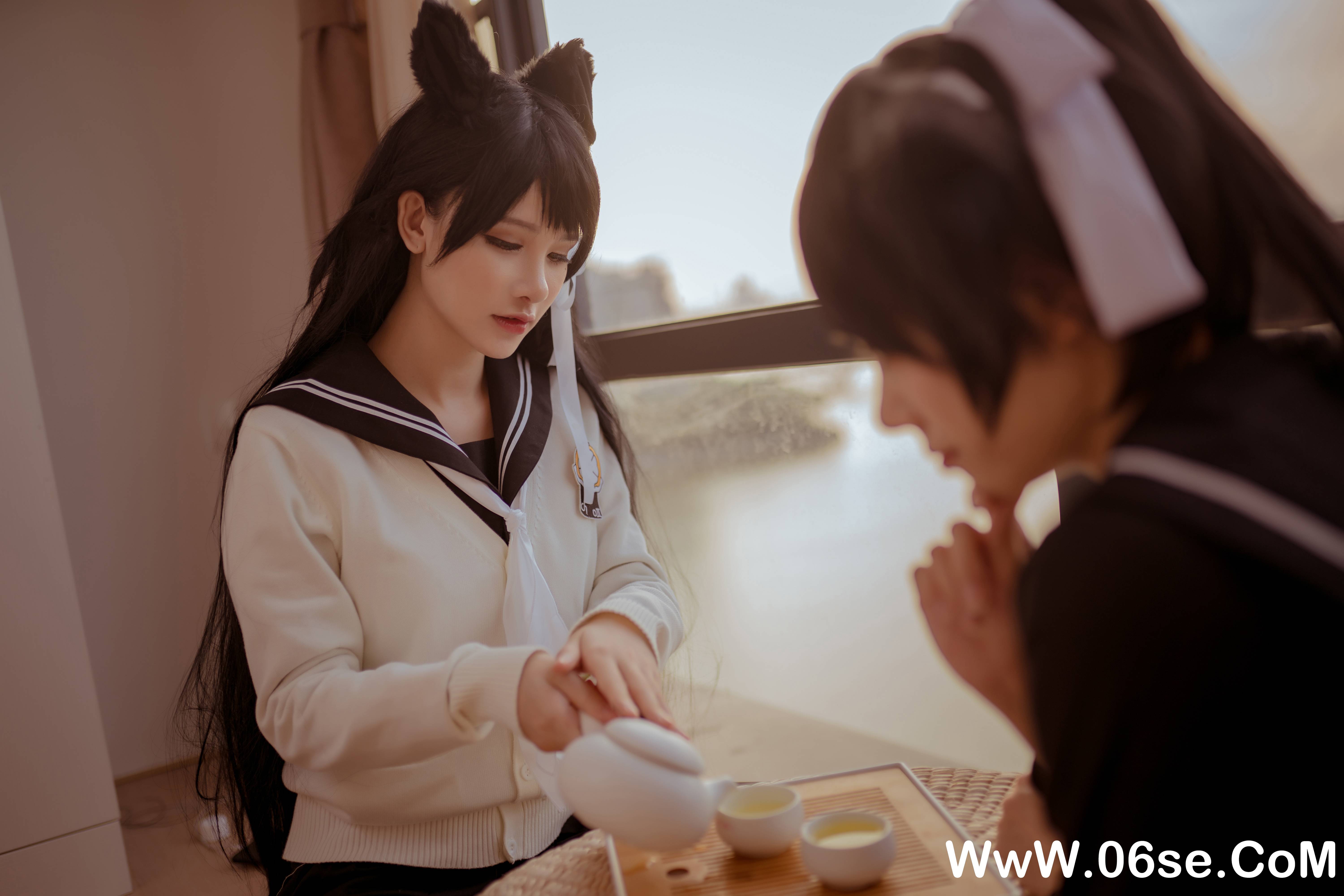图片[18]-前羽 NO.008 — 小野妹子w 校服 [28P250M]-六色网