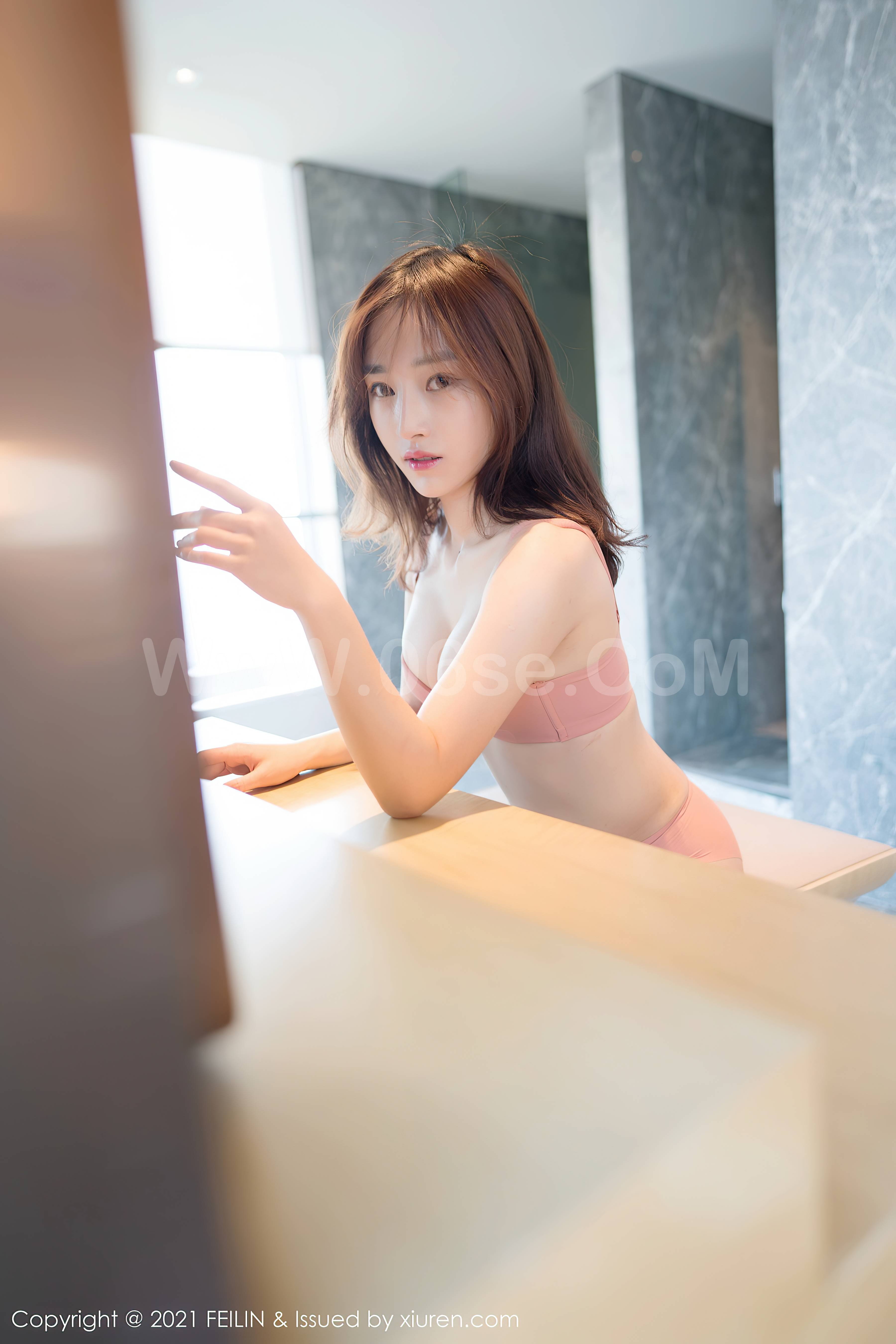图片[21]-[FEILIN嗲囡囡] 2021.02.01 VOL.372 还是陈梵妮[40P353MB]-六色网
