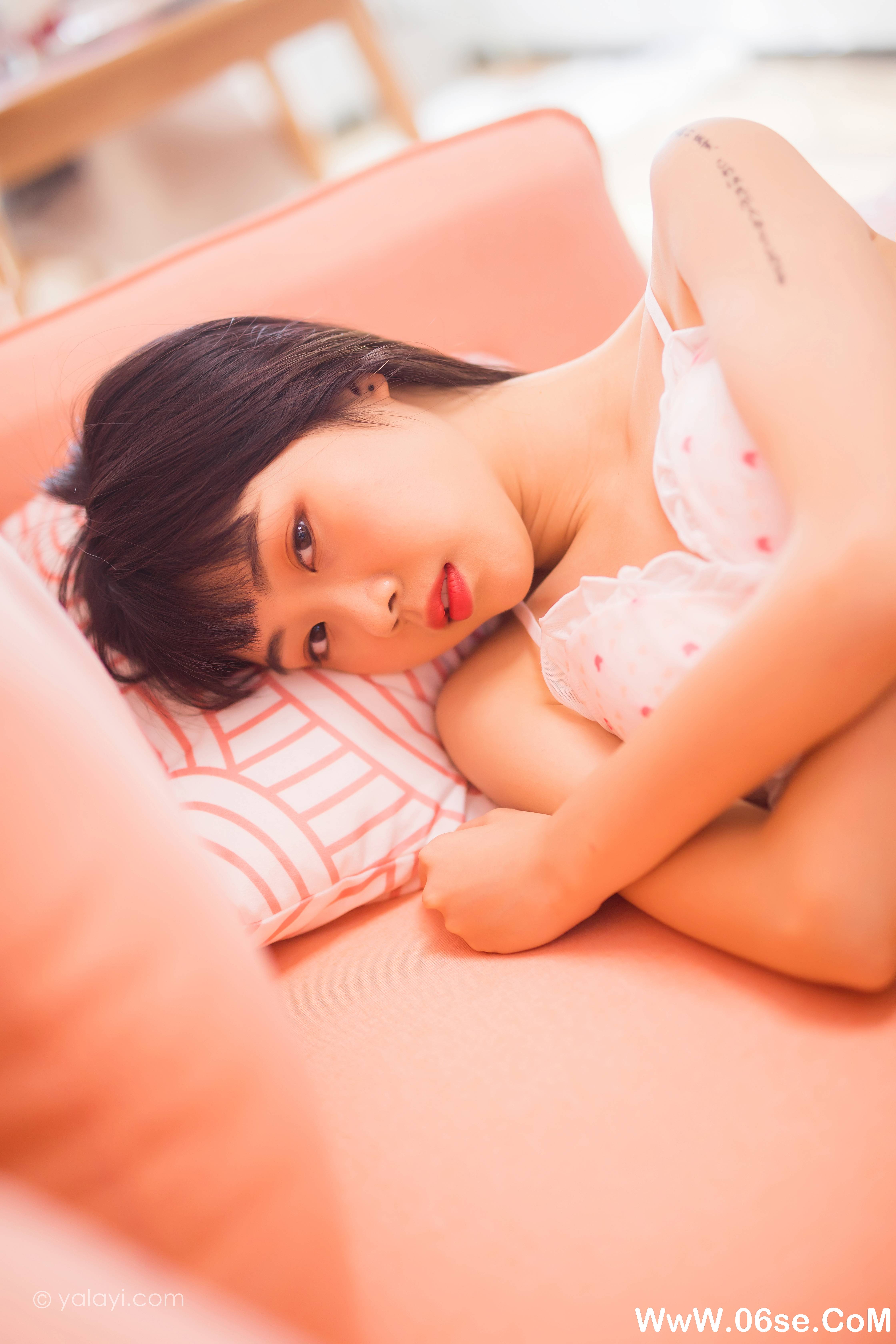 图片[45]-[YALAYI雅拉伊] 2020.06.10 NO.657 粉粉《粉色少女心》[48P+1P648M]-六色网