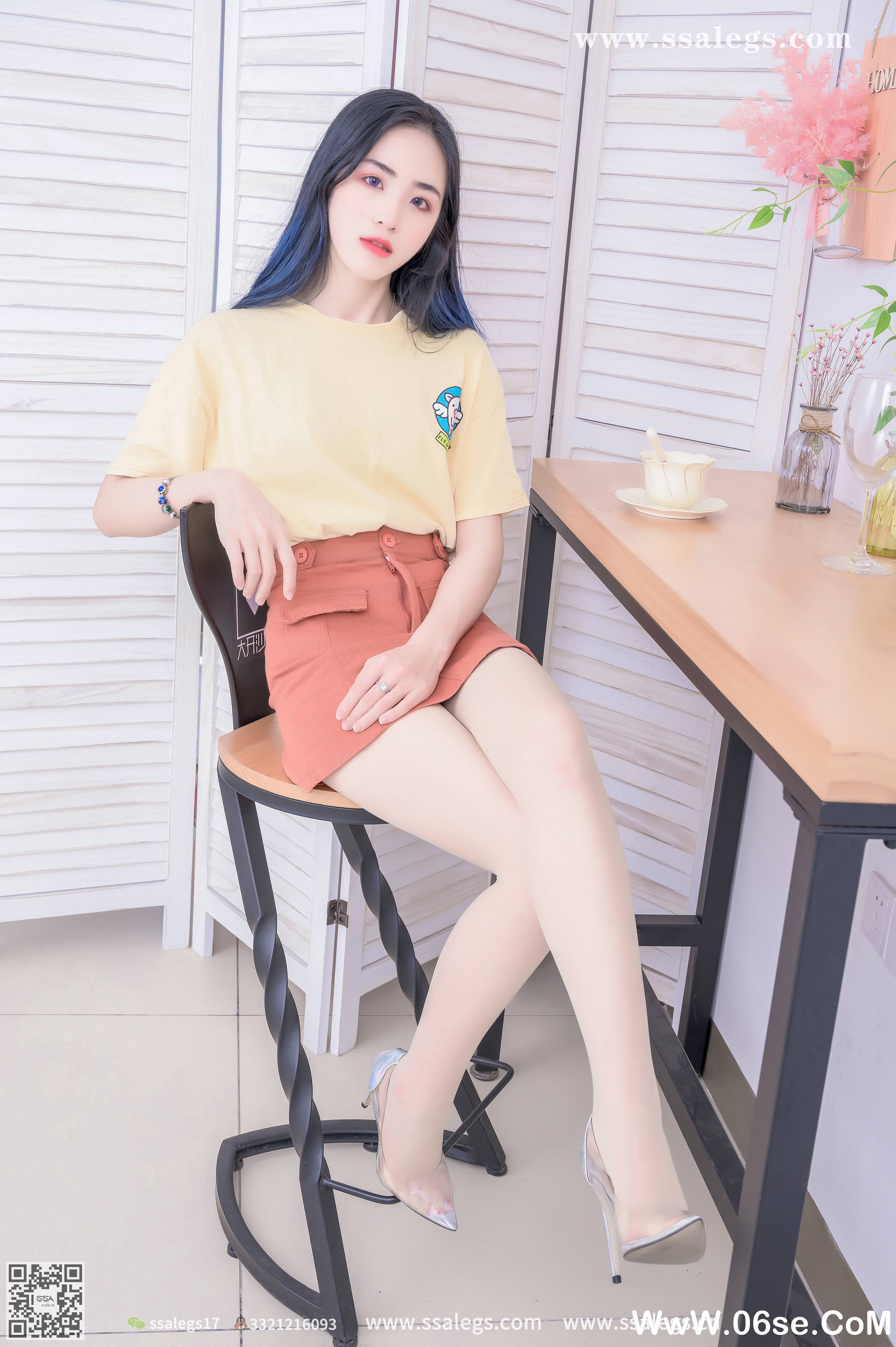 图片[19]-[SSA丝社] NO.355 茵茵第一次见面请多多关照[137P1.13G]-六色网