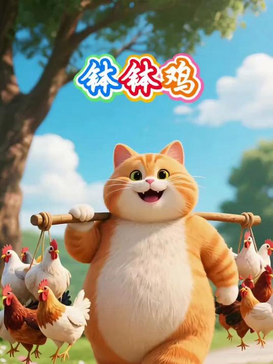 启蒙早教儿歌动画《钵钵鸡》儿童动画儿歌 0到3岁早教儿歌