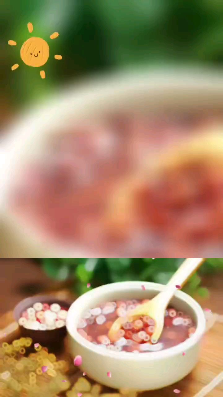 莲子山药桂圆八宝粥