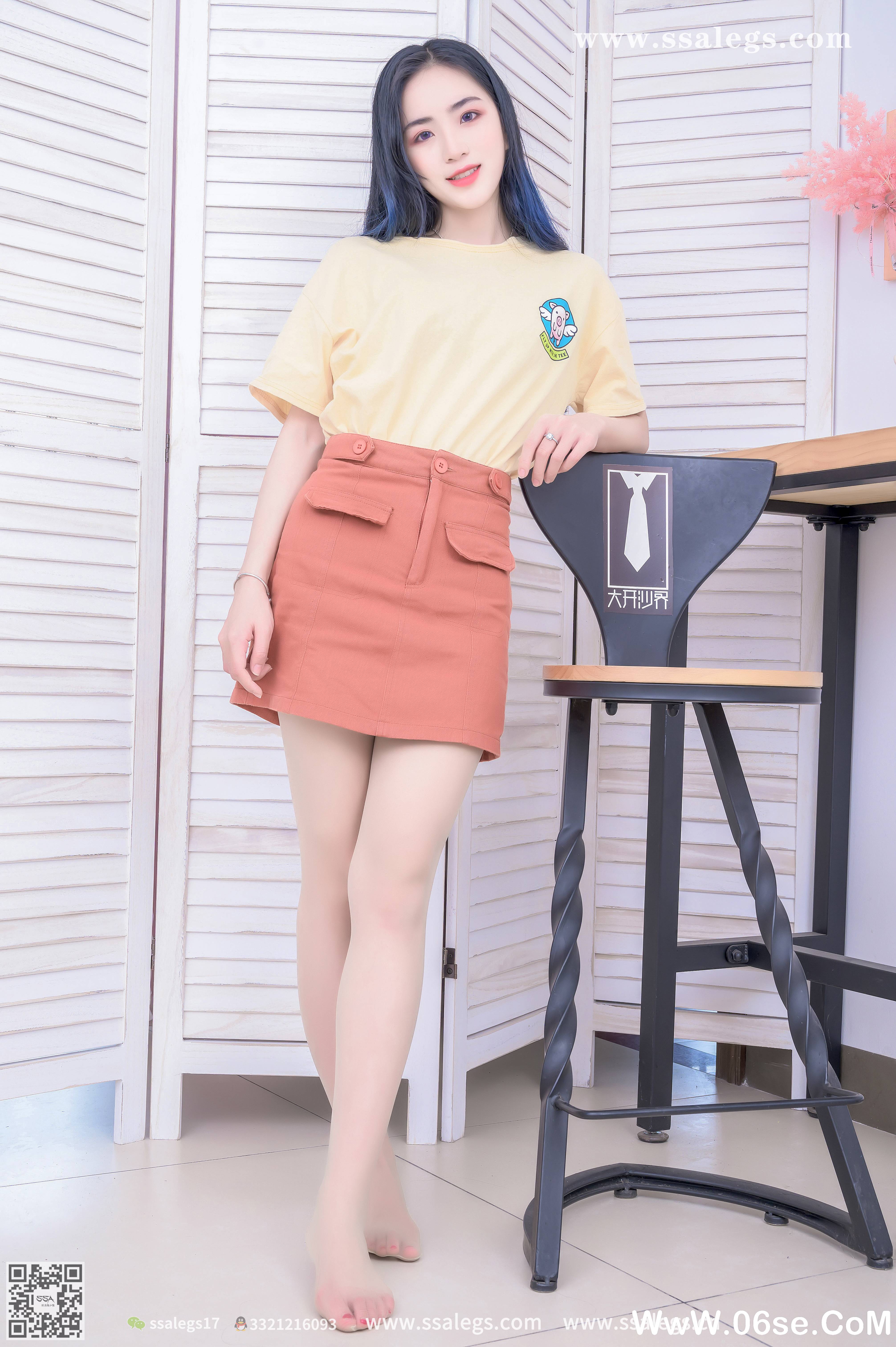 图片[131]-[SSA丝社] NO.355 茵茵第一次见面请多多关照[137P1.13G]-六色网