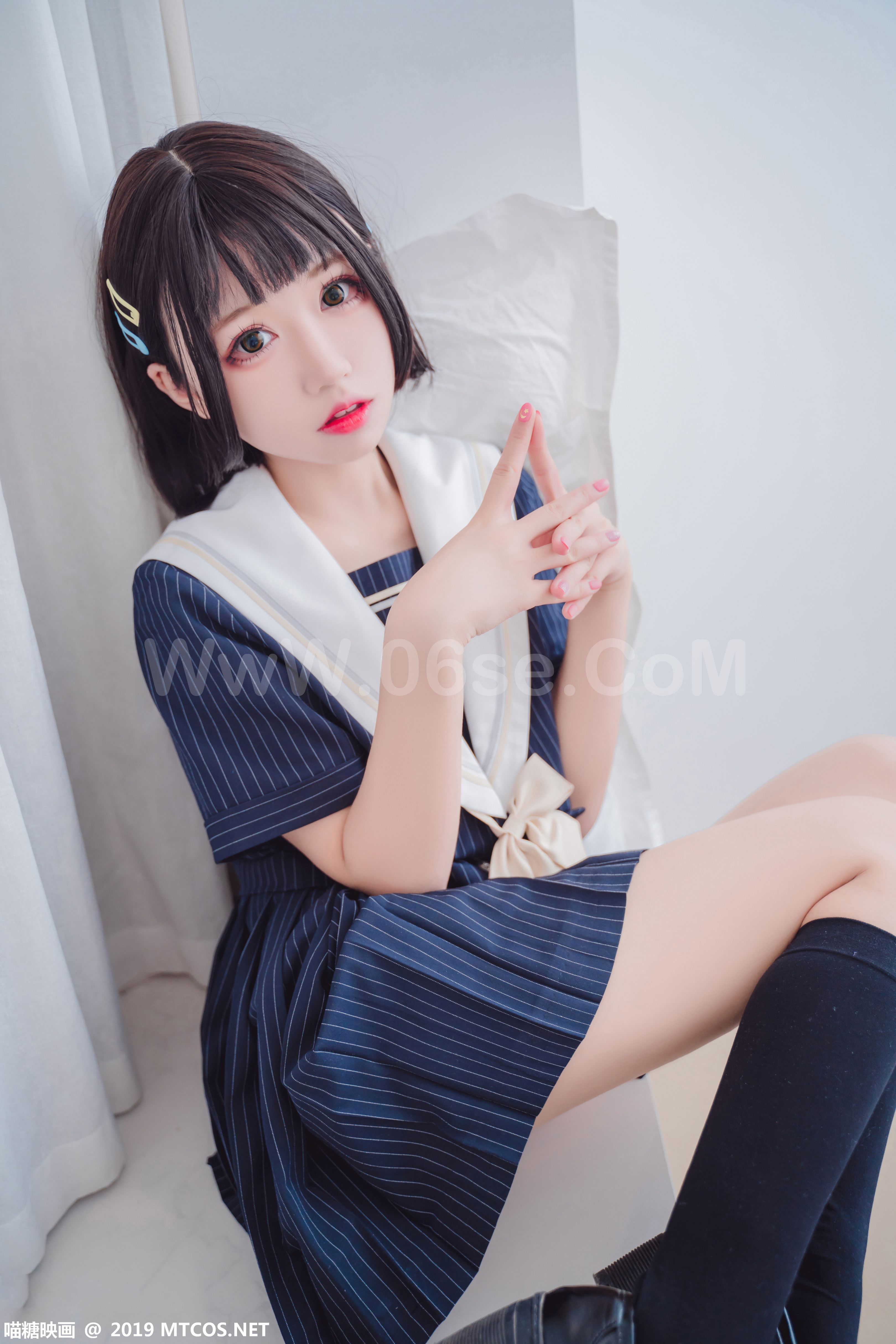 图片[31]-[MTCos] 喵糖映画 Vol.013 JK制服-六色网