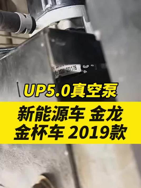 新能源车金龙金杯车2019款电动真空泵UP5.0