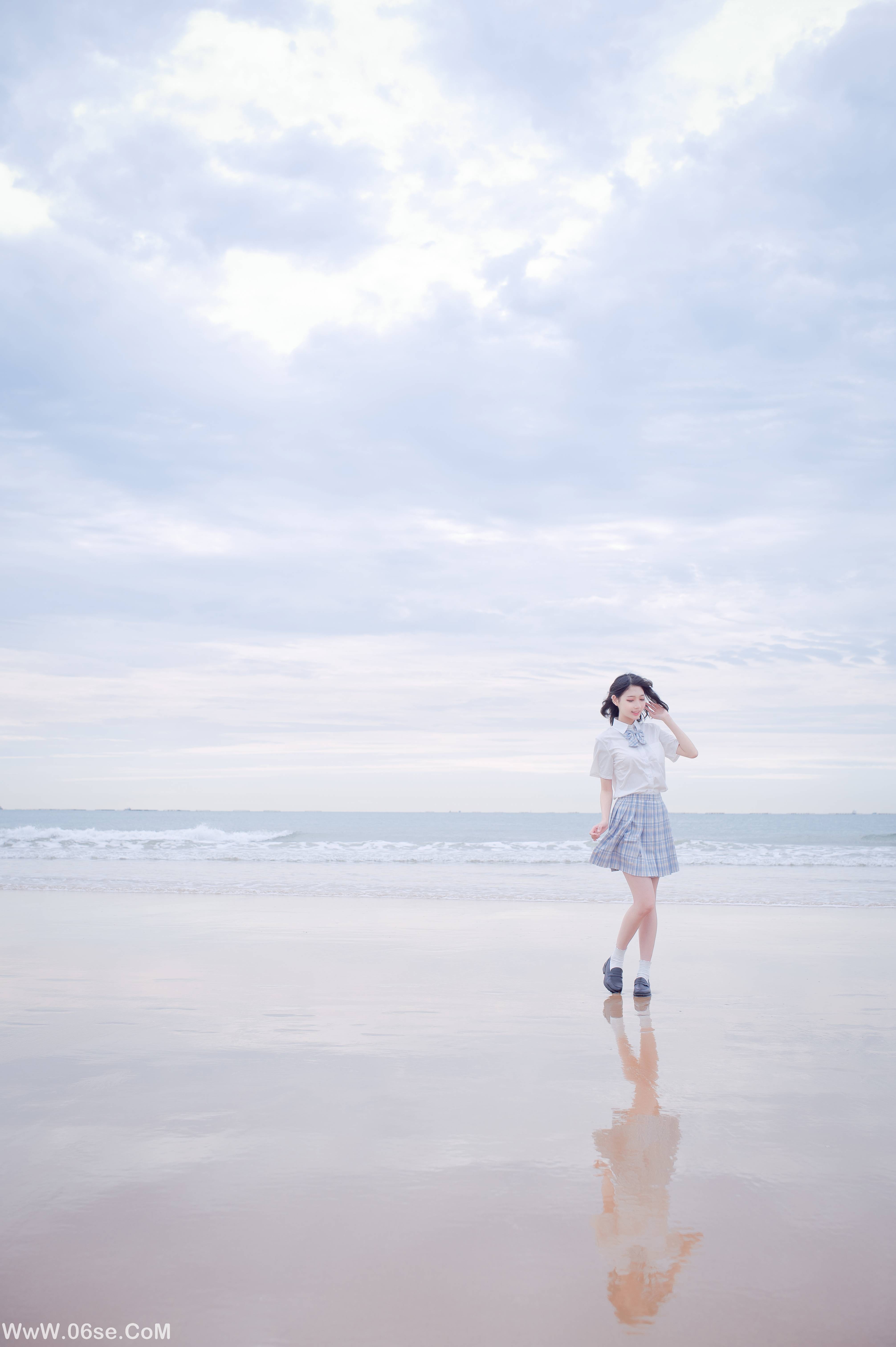 图片[11]-周叽是可爱兔兔 NO.020 海边jk[[35P252M]-六色网