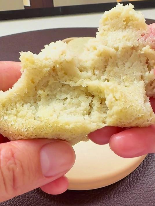 苹果山药蒸糕，蓬松宣软入口即化 七月龄没牙宝宝也能吃