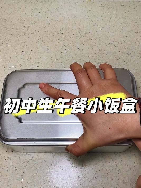 初中生午餐饭盒:土豆泥拌饭,炸鸡排红烧鸭腿,火龙果冰美式