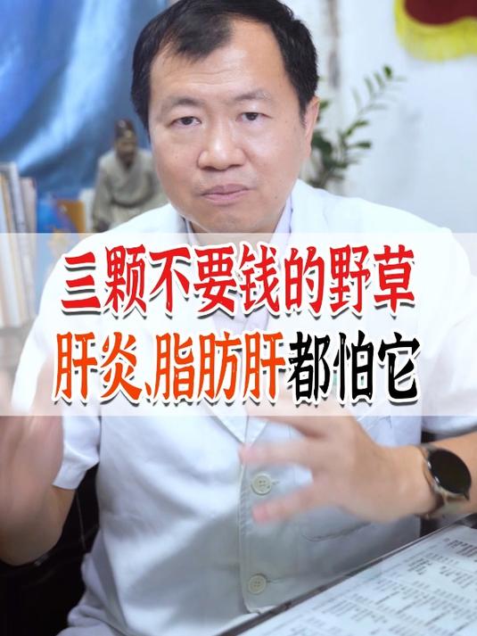 三个不要钱的野草,肝炎、脂肪肝都怕它