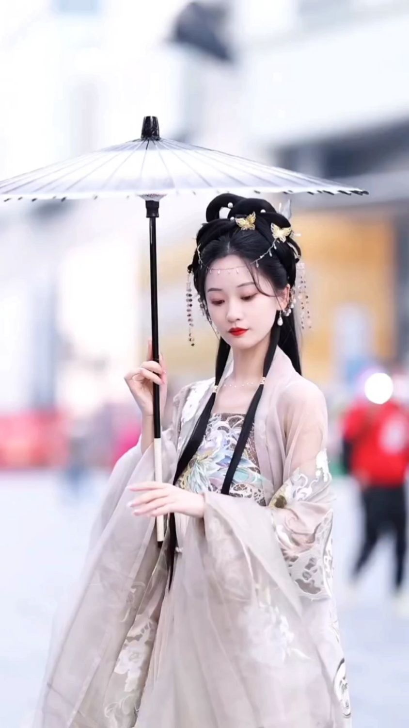 古风汉服妹妹,桀骜不驯