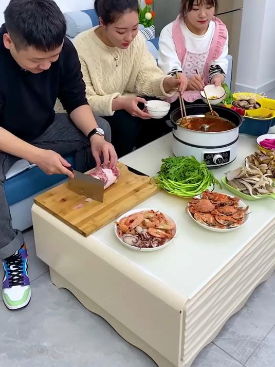 别再去外面吃羊肉卷了。家庭手动切片机切薄,吃的健康又放心!