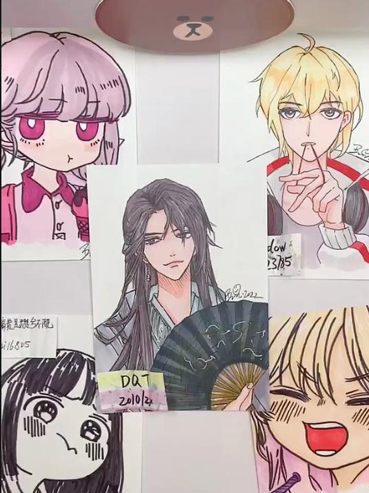 你们要的手绘漫画头像来啦!
