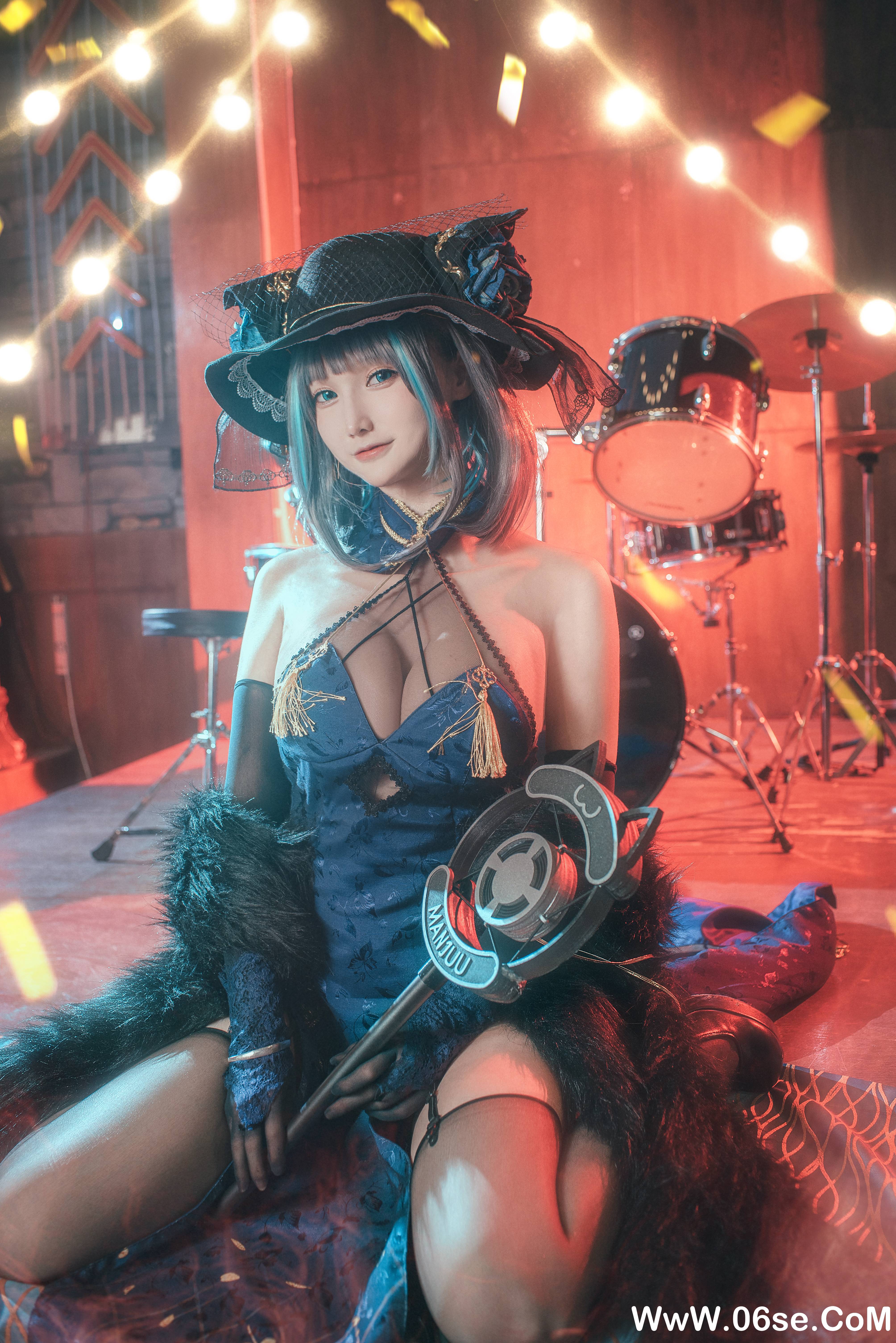 图片[17]-仙九Airi NO.017 — 柴郡旗袍 [22P369M]-六色网