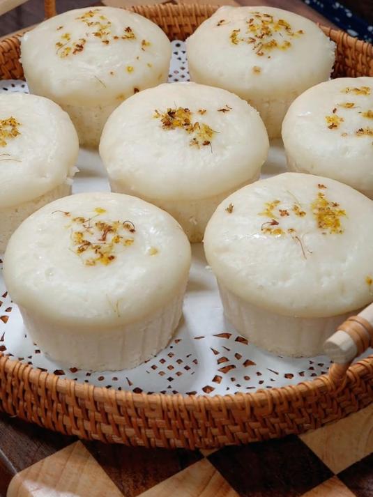 香甜好吃的桂花米糕