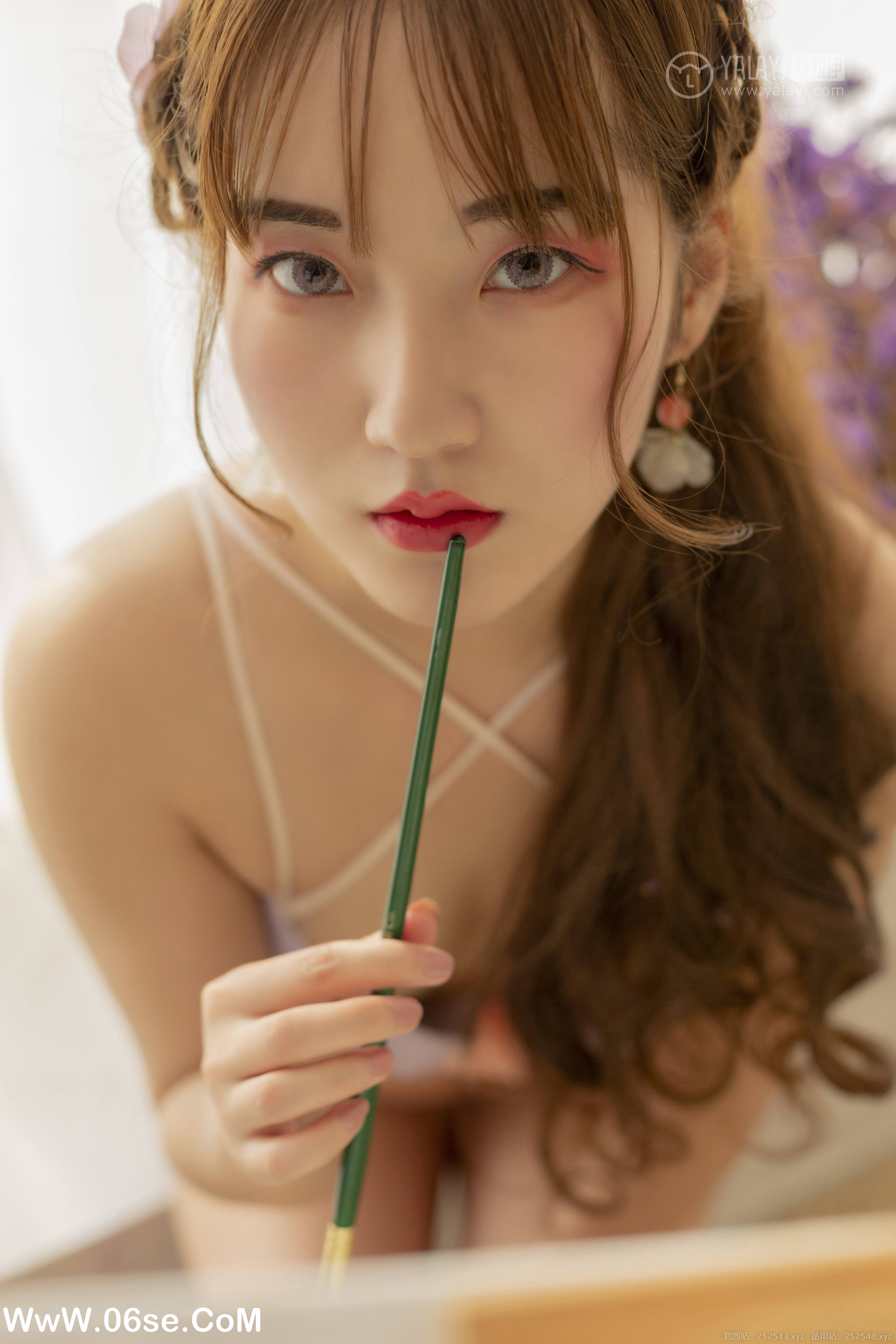 图片[35]-[YALAYI雅拉伊] No.261 自画像 顾盼兮-六色网