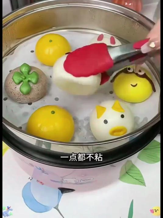 蒸包子再也不怕粘！#蒸笼纸#大号硅油不沾真好用#硅油纸#