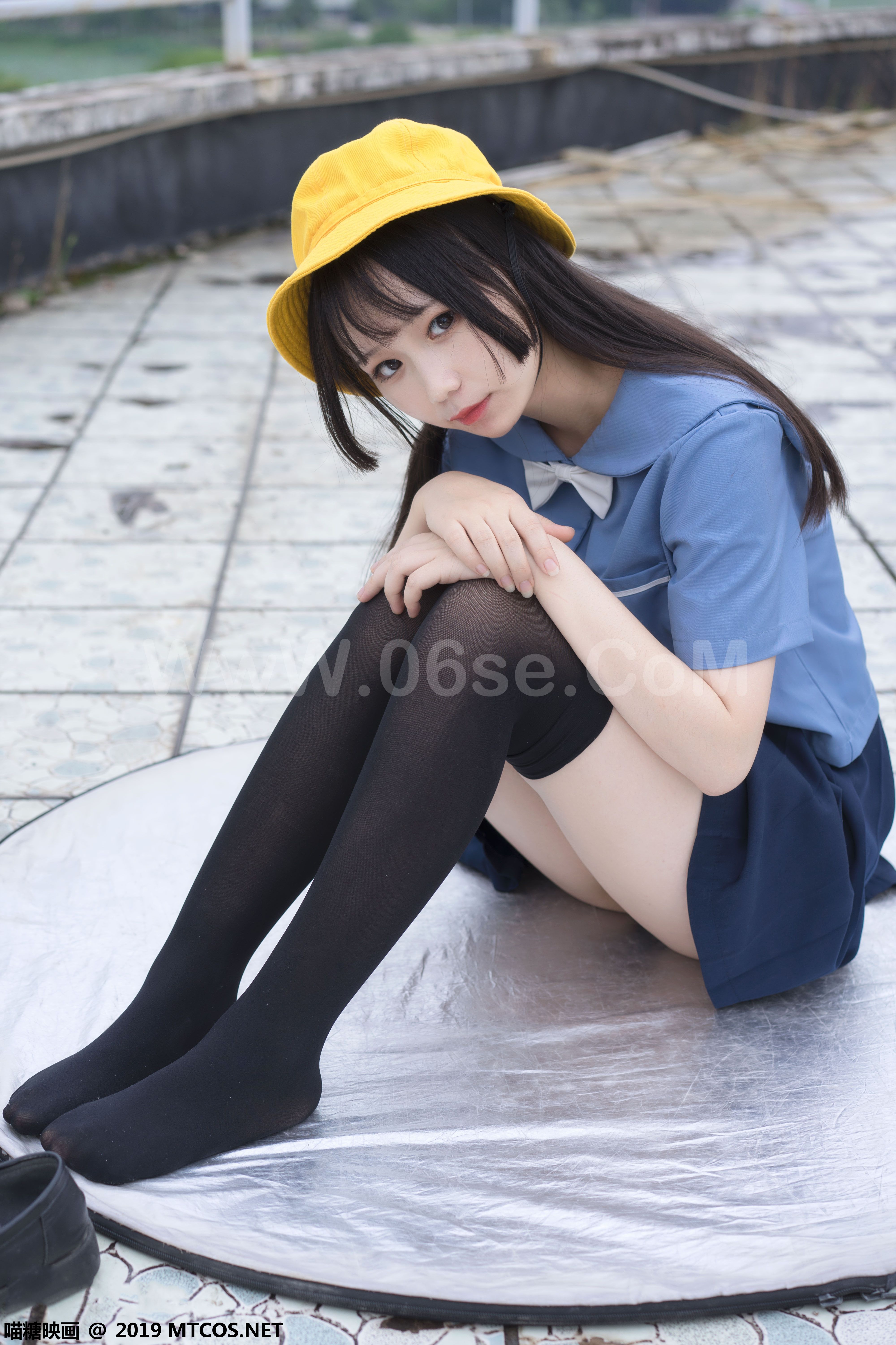 图片[39]-[MTCos] 喵糖映画 Vol.070 半度度度喵 小黄帽女孩-六色网