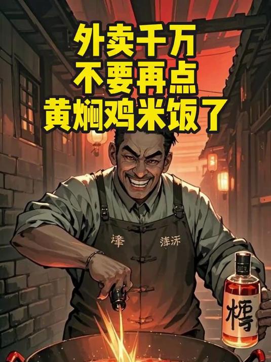 外卖千万不要再点黄焖鸡米饭了 全是科技与狠活