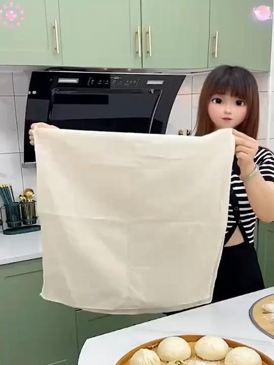 传统屉布真宝藏，蒸馒头做酸奶，一布多用太划算！#厨房好物#