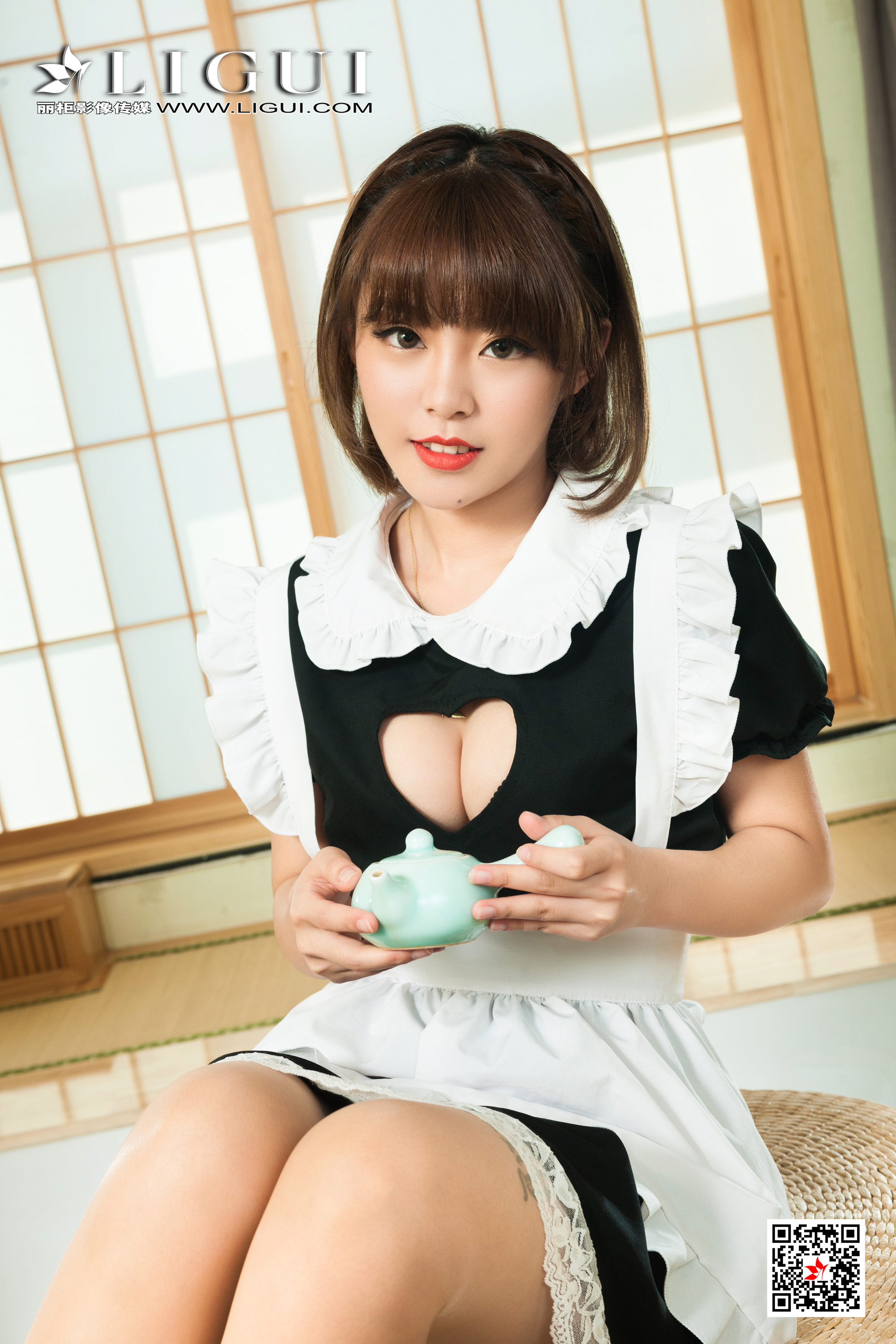图片[2]-[Ligui丽柜] 2021.02.22 网络丽人 Model 格格-六色网